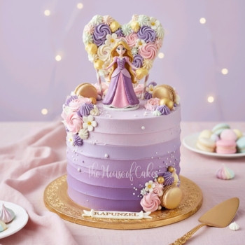 Rapunzel cake 2