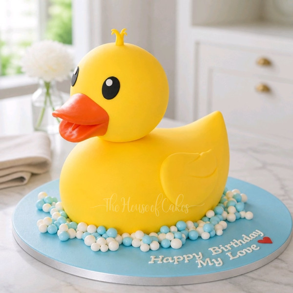 Rubber Duck Cake 7
