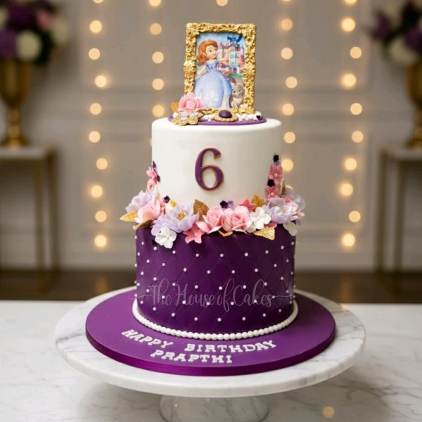 Sofia The First Cake 12