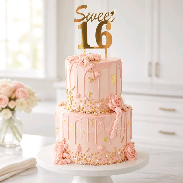 Sweet 16 cake 2