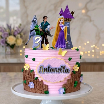 Tangled Rapunzel cake 2