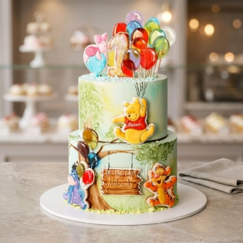 Winnie The Pooh cake 18