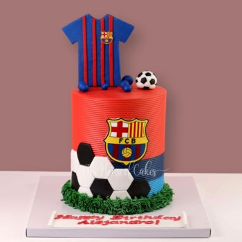 Barcelona cake