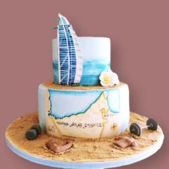 Burj Al Arab Cake