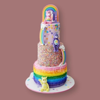 Care bear cake