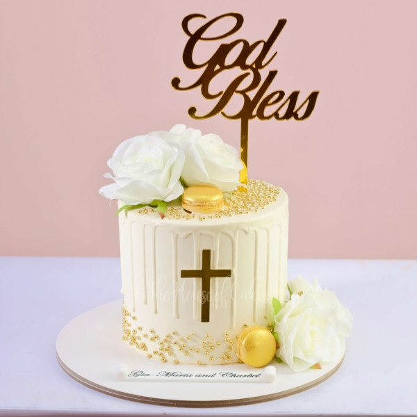 christening cake