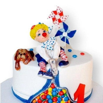 clown cake