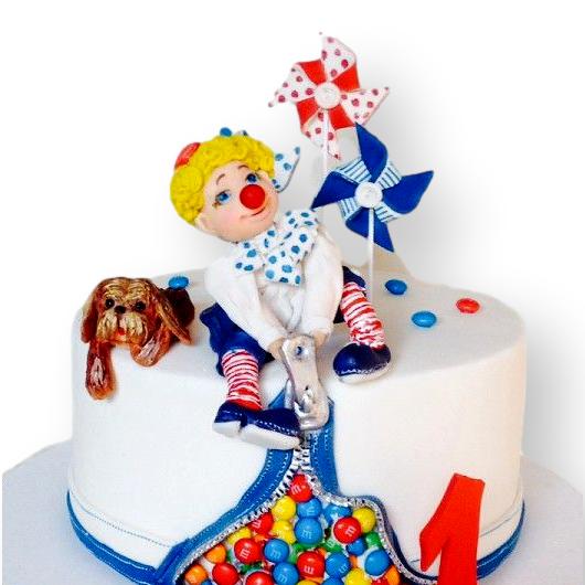 clown cake