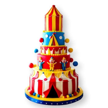 Circus cake in dubai
