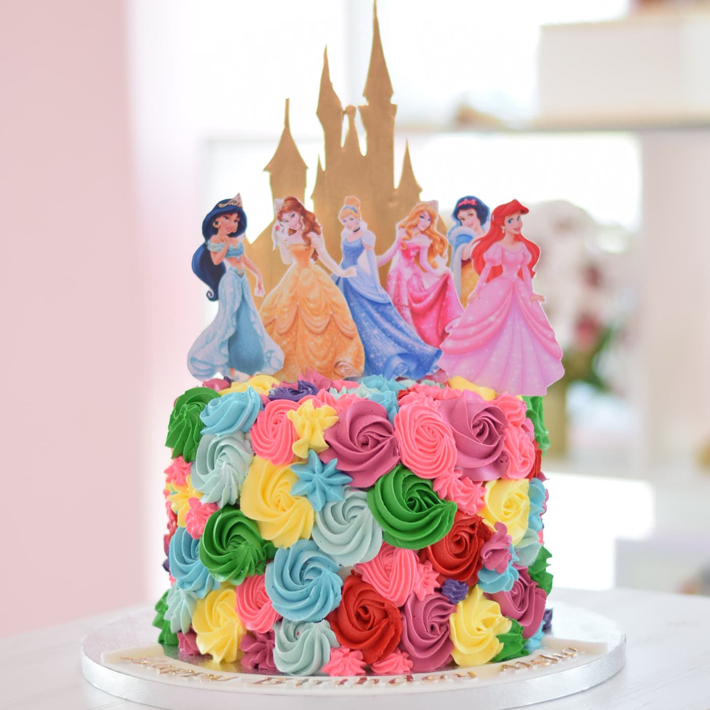 Princess Castle Cake -