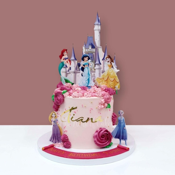 Disney Princesses Cake