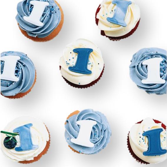 1st Birthday Cupcakes For Boys