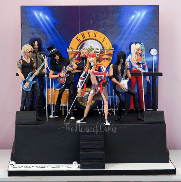 Guns N' Roses cake