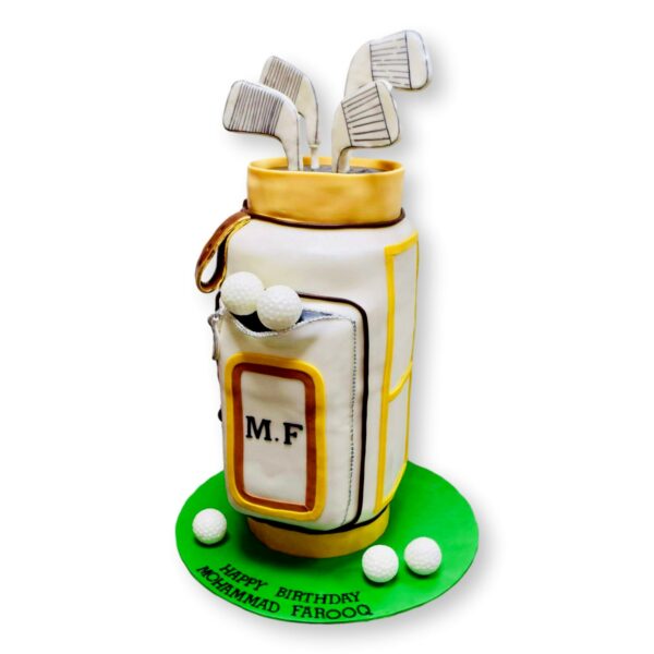 Golf Bag Cake 3