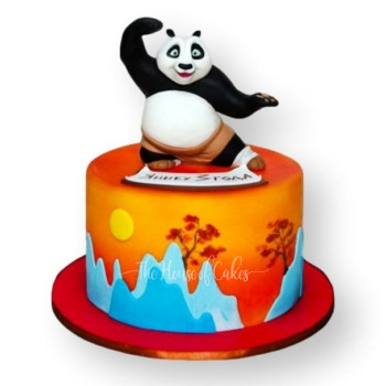 kung fu panda cake