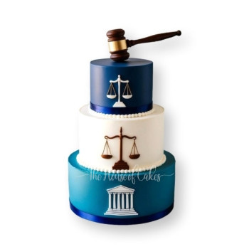 Lawyer Graduation Cake