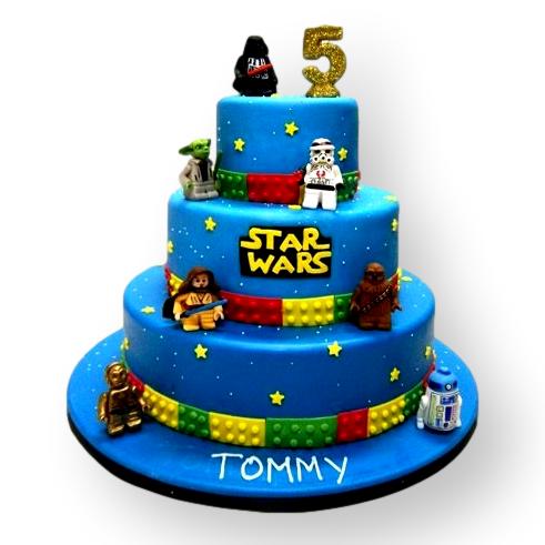 Star wars lego cake 2