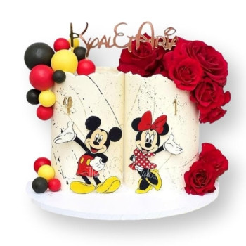 Mickey and Minnie Mouse Cake in Dubai