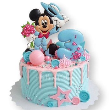 Mickey Mouse cake in Dubai