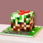 Minecraft cake