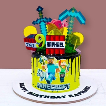 Minecraft Cake