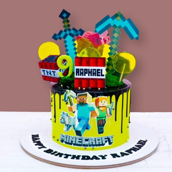 Minecraft Cake
