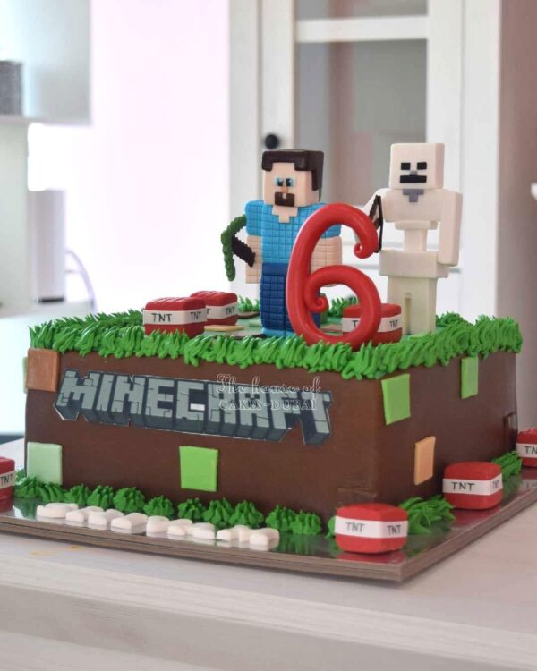 Minecraft cake 12