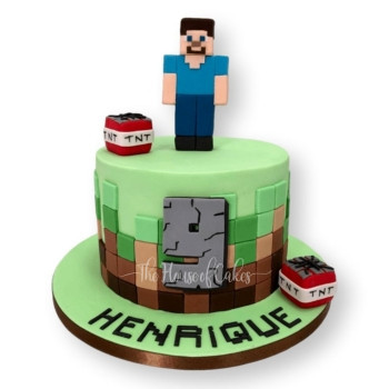 Minecraft Cake