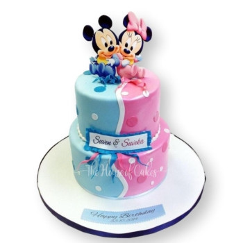 Mickey and Minnie Mouse Cake in Dubai
