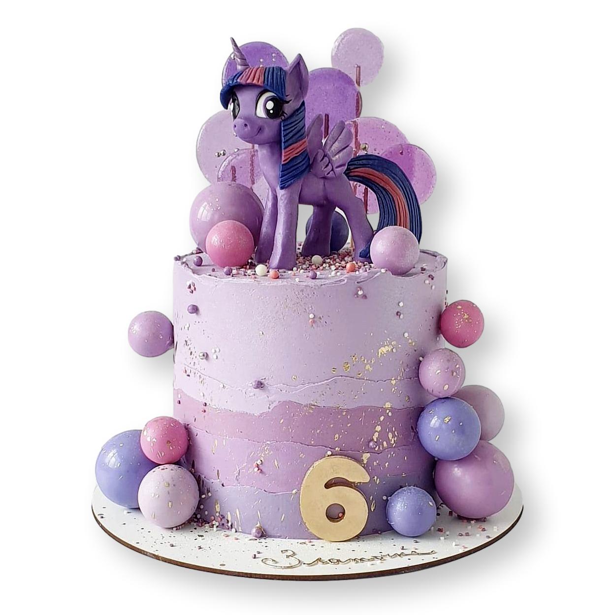 Little Pony Cake - 1111 – Cakes and Memories Bakeshop