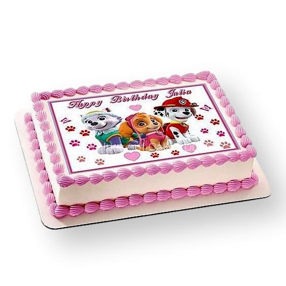 paw patrol cake
