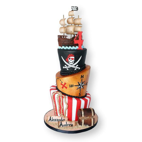 Pirate cake 16