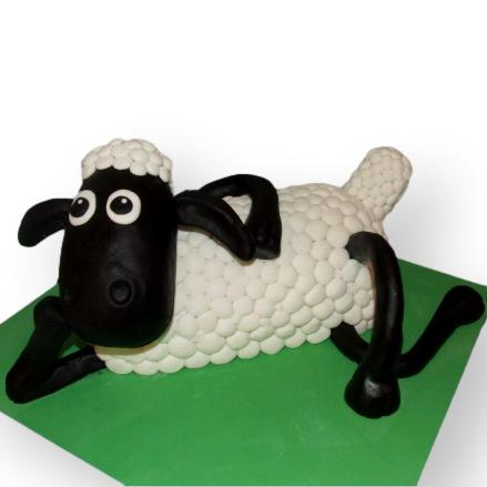 3D Shaun The Sheep Cake