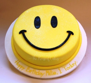 Smiley Face Cake