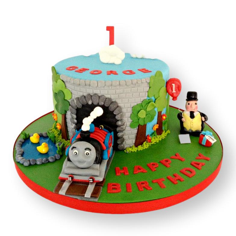 Thomas The Tank Engine No 2 Cake Thomas Birthday Cakes — free download