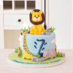 Jungle Animals Cake in Dubai