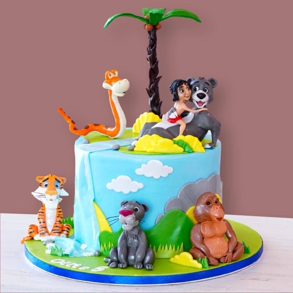 The Jungle book cake Dubai