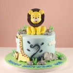 Jungle Animals Cake in Dubai
