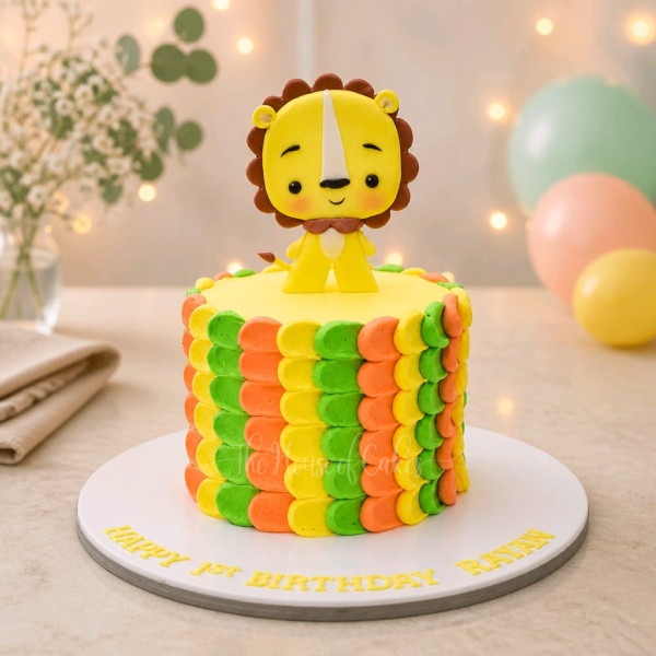 Baby Lion Cake