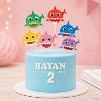 Baby shark cake 10