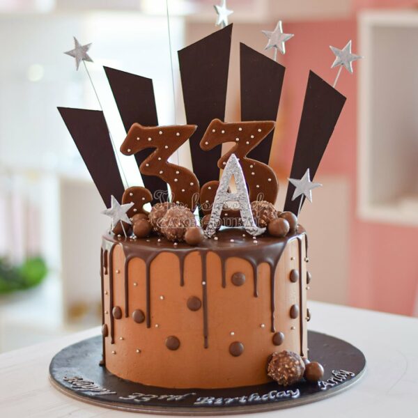 Chocolate fantasy cake 6