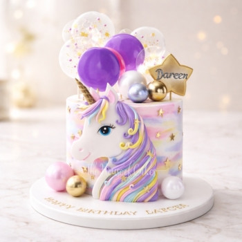 Unicorn Cake in Dubai