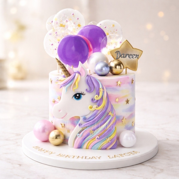 Unicorn Cake in Dubai