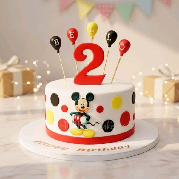 Mickey Mouse Cake 38