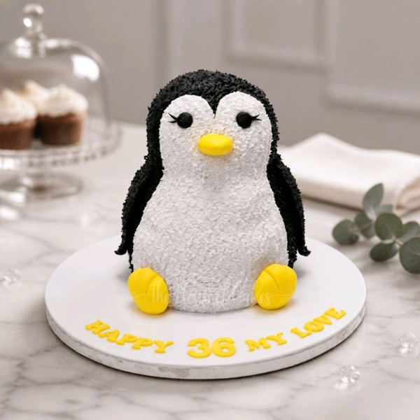 Penguin Cake 6