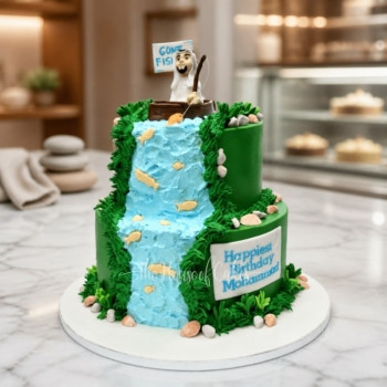 Fishing Cake in Dubai