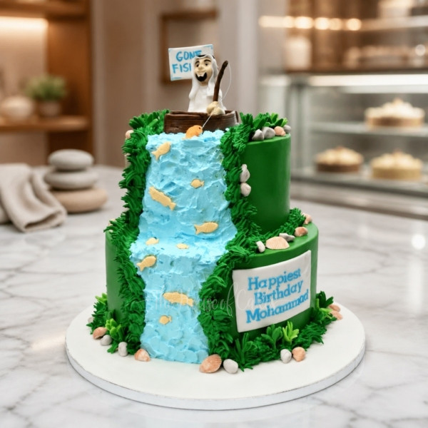 Fishing Cake in Dubai