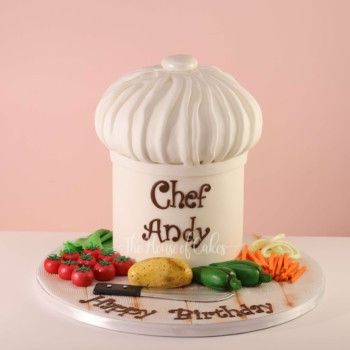 Chef Hat Cake in Dubai
