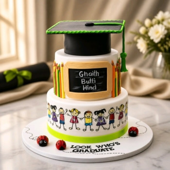 Preschool Graduation Cake in Dubai