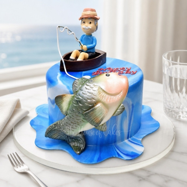 Fishing Cake in Dubai